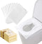Lagincig 50PCS Toilet Seat Covers Disposable Flushable Travel Essentials for Public Restrooms, Airplane,