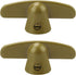 3/8" Tee Handle Casement Operator, T-Crank Window Handle, Butterfly Wing Nut T-Handle for Pella Window, 2 Pack
