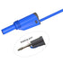Goupchn 5PCS Silicone Test Leads, 4mm Banana Plug, Fully Insulated Safety Shrouded, Soft Wire Extension Cable for