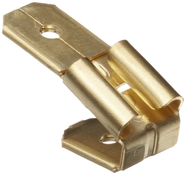 10714 3 Way Adapter, 2 Male Tabs, .25 NEMA Tab (Pack of 100)