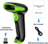 Symcode Wireless Bluetooth Barcode Scanner, Ergonomics Handheld Reader with Bluetooth & USB Wired Connection