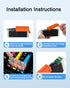 PGI-280XXL/CLI-281XXL High Yield 5 Color Value Pack, Compatible 280 281 Ink Cartridges for Canon TR8620a (PIXMA TR8620a