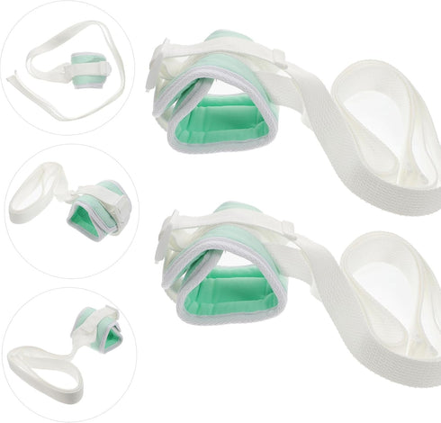2-Pack Safety Straps for Hands, Feet, and Wrists - Lightweight Medical Limb Holders for Fall Prevention