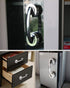 YUM Large Glass Door and Window Handles | Non-Marking Suction Cups for Bathroom Sliding Doors