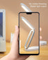 2000mAh 3 180 Foldable Desk Lamp, Rechargeable Portable LED Light with Adjustable Brightness, Rotatable Eye-Caring Mini