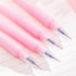 YYaaloa 12pcs Cute Pink Flower Gel Ink Pens, 0.5 mm Black Ink Fun Kawaii Bulk for Kids Office School Supplies