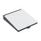 ECR4Kids MessageStor Dry-Erase Glass Board Memo Station, Desk Organizer, Waves Design
