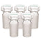 Hex Head Hollow Glass Stopper, 5-Pack Hexagonal Head for 24/40 Standard Taper Joint Glass Lab Stopper