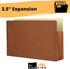 The File King Expanding Accordion File Folder - Legal Size | 3.5" Expansion - Store and Organize Papers | Carton of 50