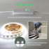T907 Dimmer 12V Dimmer 1 Pack White Switch for Led Strip Lights Adjust Brightness Led Controller with Memory Function