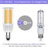E11 LED Bulb 5W Dimmable, 50W or 60W E11 Halogen Replacement, Warm White 3000K, 5 Pack
