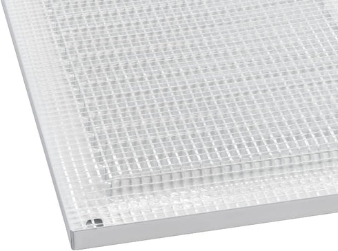 EUROPLAST 12x8 inch Vent Cover | White Register Vent Cover with Screen Mesh for HVAC Home Improvement