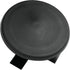 Deltech Manufacturing 3-3/4" Round Light Pole Top Cap- Black Plastic