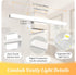 16Inch 9W IP44 4000K Combuh LED Bathroom Vanity Light Lamp Chrome Over Mirror Lighting Fixture Indoor Wall Sconce