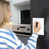 Dry Erase Small Magnetic to Do List White Board for Fridge A5 - Lined Dry Erase Todo List for Refrigerator - Daily Magnetic Planner - Mini Whiteboard Checklist - Magnet Task List White Board by JUZARI