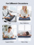 Vaydeer Wrist Rest with Keyboard Stand, Computer Wrist Support Pad, Ergonomic Keyboard Riser Holder Lift Tray