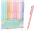 WY WENYUAN 12-Pcs Ballpoint Pens, 1.0 mm Medium Point Comfortable Writing Pens for Women