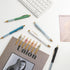 Linbsunne 12 pcs Black Medium Point 1mm Ballpoint Pens - Retractable Work Pen with Super Soft Grip for Men Women (Gold)