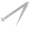 Taper Gap Gauge, TOPINCN Stainless Steel Depth Ruler Hole Inspection Tool for Dimensional Measurement