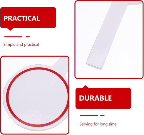 MAGICLULU 6Pcs Dry Erase Answer Paddles, Handheld Double Sided Paddles for Students Classroom Voting