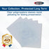 BCW Archival Quality Sheet Music Sleeves, 100 Pack, 9 3/8x12 1/4 in