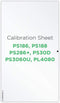 plustek Calibration Control Sheet - for PS286 Plus, PS186, PS188, PS30D, PS3060U, PL4080