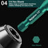 Mgtgbao 5pc 10MM Masonry Drill Bits, 3/8” Concrete Drill Bit Set for Tile, Brick, Plastic, Wood, Tungsten Carbide