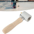 45mm Silicone Seam Roller, Ergonomic Hand Pressure Tool for PVC Roofing Tape, Gray Width 45mm/1.8in