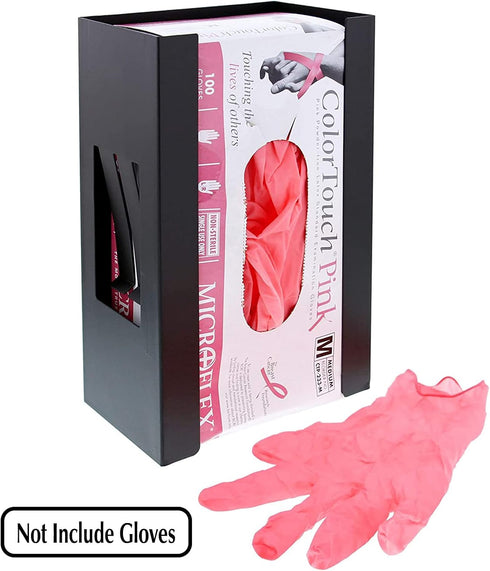 EMENTOL Magnetic Glove/Tissue Dispenser Holder Set, Black Wall Mount Glove Dispenser for Tool Box