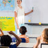Dry Erase Erasers, Whiteboard Cleaner Pads, Colorful Marker Erase Supplies for Classroom, Office, Home