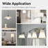 6 Pack Bulbs 60 4000K A19, 9W, E26 800 Lightbulbs Non-Dimmable, TJOY LED Light Watt Equivalent, Natural White Efficient