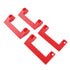 4 Pack Tape Measure Holder On Ladder, ABS Material, Easy Installation, Multifunctional Holder for Power Tools, Tool