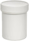 SP Bel-Art 118.0ml (4oz) Polypropylene Jars with Screw Cap, Pack of 12, White Closure (H17910-0000)