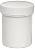 SP Bel-Art 118.0ml (4oz) Polypropylene Jars with Screw Cap, Pack of 12, White Closure (H17910-0000)