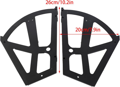 Denash 4Pcs/Set Furniture Shoes Drawer Cabinet Hinge,Strong Bearing Capacity Shoes Cabinet Hinge Racks,Shoes Cabinet