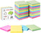 Sticky Notes 3x3 Inches Bulk, 28 Pack 2800 Sheets Colored Self-Stick Pads for Office, School, and Home