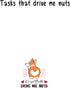 Butler in the Home Sticky Notes 3 Pack, 3"x3" 50 Sheet Count, Corgi Butts Drive Me Nuts Memo Pads