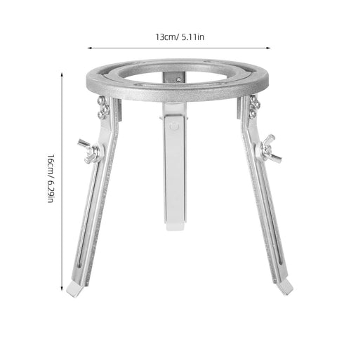 Oil Burner Oil Burners Lamp Lab Tripod Stand Adjustable Height Lab Bunsen Burner Support Lamp Holder Heating Support Stand for Laboratory Chemistry Oil Burner Oil Burner