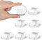 Qunclay 6 Pieces Floor Door Stopper, No Drill Shower Door Stopper, Self Adhesive Rubber Bumper Wall Protectors