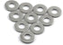 40pcs M5 304 Stainless Steel Flat Washer - Adjustment Hardware Fitting Accessories for Bolts & Screws