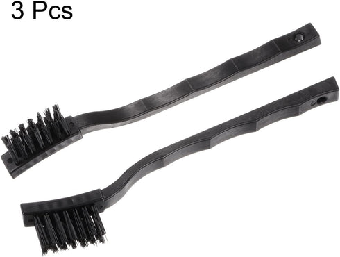 3pcs Anti-Static Cleaning Brush, 16x30mm PV Plastic Conductive Bristles for Clean PCB & Electronics