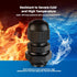 Cable Gland 12 Pack, 3/8" NPT Waterproof Adjustable Connector Strain Relief Cord Connectors with Gaskets