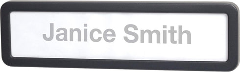Lorell Recycled Plastic Cubicle Nameplate