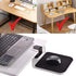 FUZADEL 360 Mouse Platform Clamp On Under Desk Adjustable Mouse Tray Mount Swivel Desktop Shelf Wrist Rest Rotating