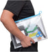 Pack of 24 Clear Zip Plastic Envelopes File Document Paper Holder 9x12 (24 Pack)
