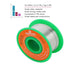 Solder Wire Rosin Core No Lead, Thin 0.6mm 50g Fine Solder with Flux, PB Free Electronics Soldering