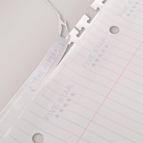 Five Star Insertable Loose Leaf Paper - College Ruled Filler Paper, 8-1/2" x 11", 75 Sheets