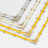 BTF-LIGHTING FCOB COB 10mm/0.39in Width LED Strip Connector Kit 6Pcs 3 Pin Transparent Gapless L-Shaped Connectors 4Pcs 4Pin Strip to Strip Connectors for PWM FCOB CCT LED Strip Lights by BTF-LIGHTING
