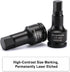 3/4 Inch Set, 5-Pieces, 3/4", 7/8", 1", 1-1/8", 1-1/4", 3/4" Set, CASOMAN Drive Impact Hex Driver SAE, Drive Master