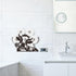 8 WADORN Cow Toilet Paper Holder, Cow Animal Decorative Toilet Paper Storage Extra Rolls Dairy Cow Freestanding